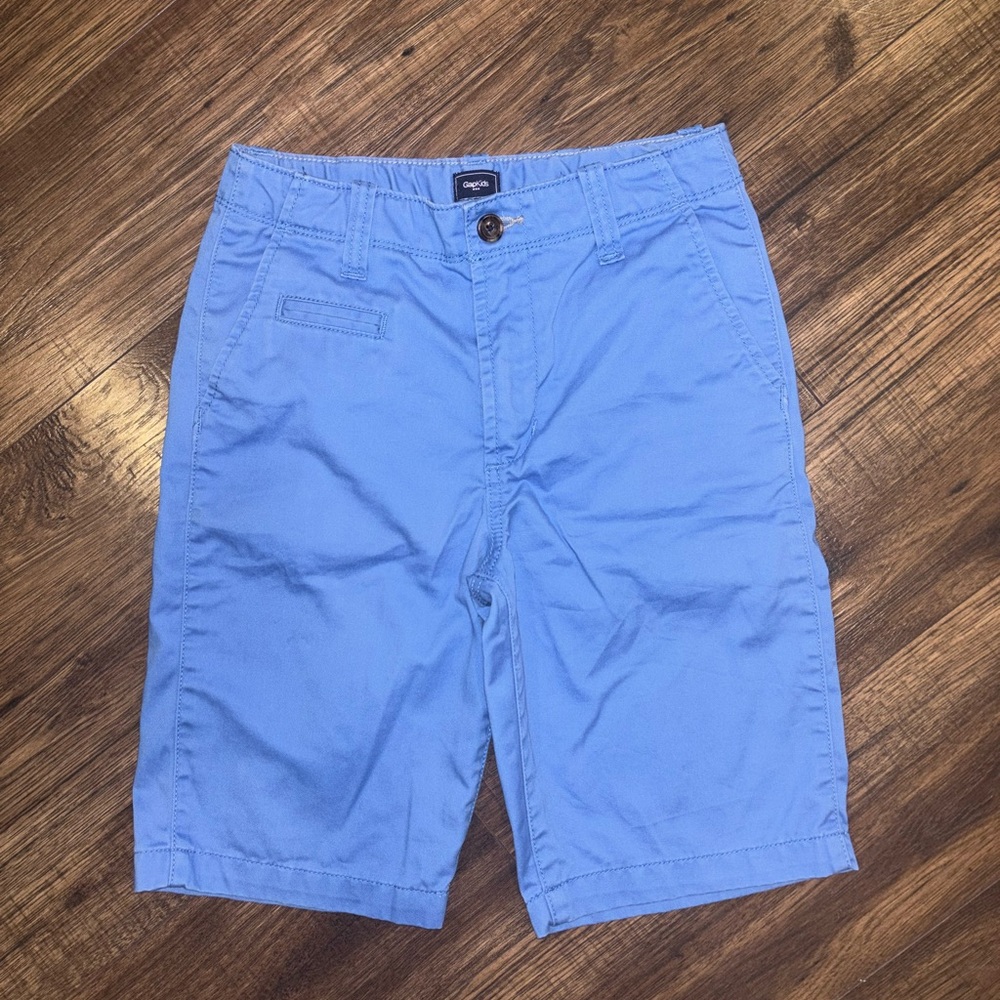 Boys Size 12 Blue GAP Casual Dress Shorts